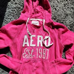 Aeropostale bright pink Hoodie